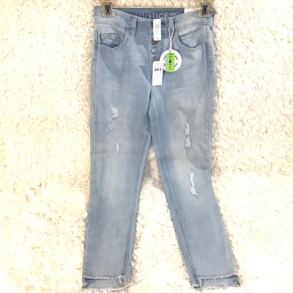 Justice Destructed High Rise Jegging